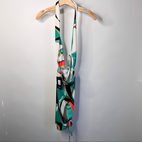 SOLD!Fashion Nova X Wrap Sexy Halter Dress - Picture 6 of 10